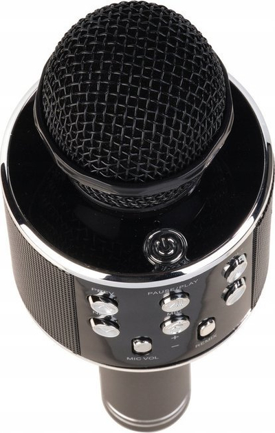 Mikrofon karaoke Denver KMS-20BMK2, Bluetooth, me altoparlant, i zi