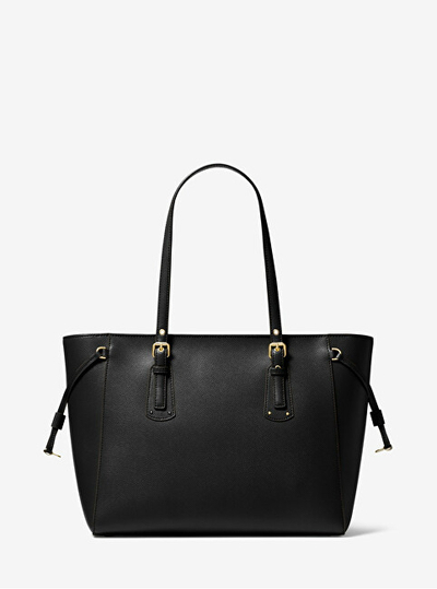 Çantë dore Michael Kors Voyager, e zezë