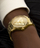 Orë dore për femra Guess Badge GW0915G1, e artë