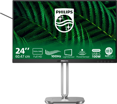 Monitor Philips 5000 Series 24B2G5301/00, 23.8", Full HD, i zi
