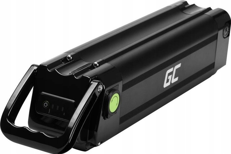 Bateri biçiklete elektrike Green Cell GC Silverfish, 36V 10.4Ah, 374Wh Li Ion, e zezë