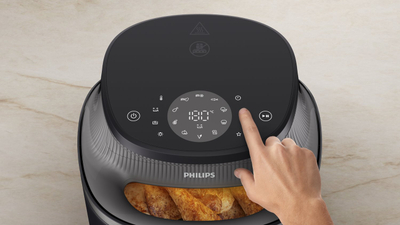 Fritezë ajri Philips Series 3000, RapidAir Plus, 16 programe, e zezë