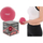 Top fitnesi EneroFit me peshë, 0.5 kg, 10 cm, rozë