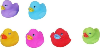 Set lodrash uji Smily Play Set of Squeakers, 6 copë, rosakë gome shumëngjyrësh