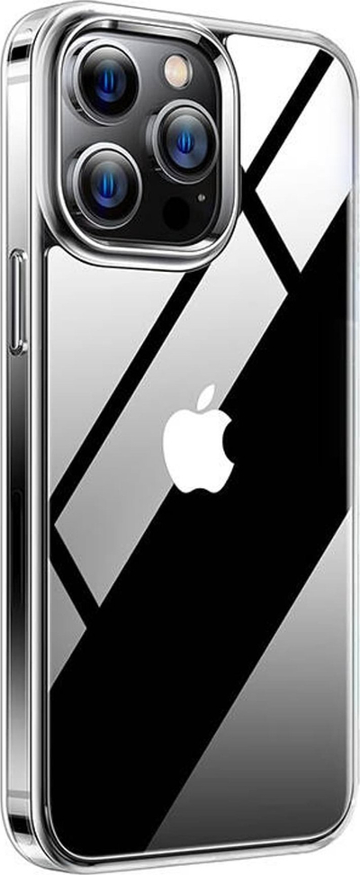 Kllëf telefoni Torras Diamond Clear për iPhone 15 Pro, magnetik, transparent
