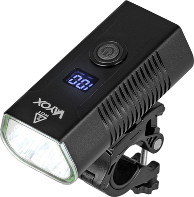 Dritë për biçikletë Vayox VA0073, LED 1020 lumen, USB, e zezë