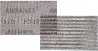 Rrjetë gërryese Mirka Abranet 81x133mm, P400, set 100 copë