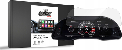 Film keramik GRIZZ CeramicFilm për ekranin e Audi R8 Virtual Cockpit 12.3", 2015-2023, transparent