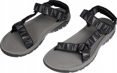 Sandale Teva Hurricane XLT 2 për jashtë, për burra, numër 8 US, gri me të zezë