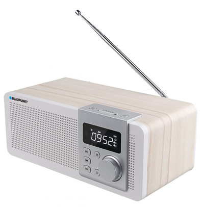 Radio portative Blaupunkt PP14BT, me Bluetooth, USB edhe microSD, e zezë