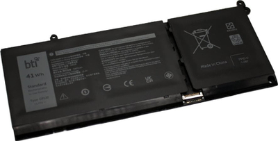 Батерија за лаптоп BTI 58DP0, 41Wh, 3 ќелии, за Dell Vostro, црна