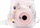 Kuti mbrojtëse LoveInstant për Fujifilm Instax Mini 11, plastike e tejdukshme, me shkëlqyesa rozë