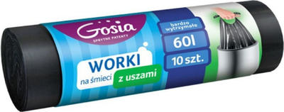 Gosia Екстра Силни Ќеси за Ѓубре, 60 L, 10 парчиња