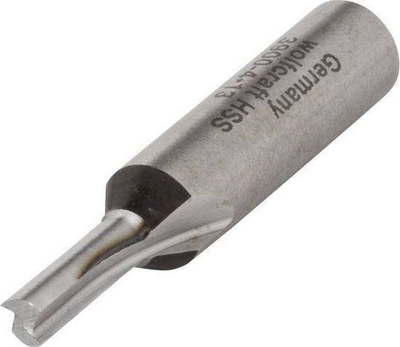 Freza drejtë HSS Wolfcraft 3900000, 4mm, bisht 8mm, metalike