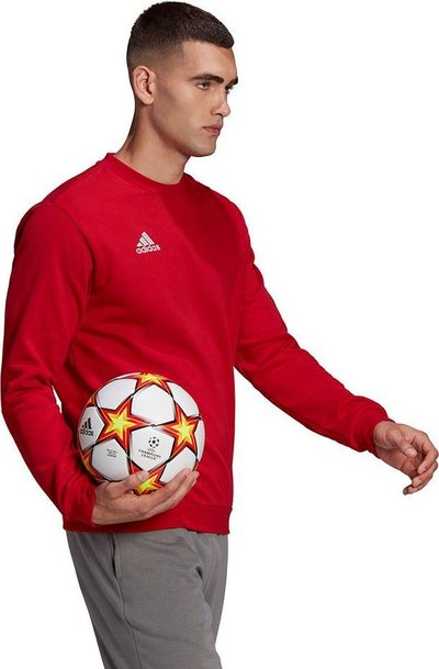 Bluzë sportive Adidas Entrada 22 Sweatshirt HB0577, për meshkuj, pambuk poliester, gri
