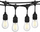 Varg dritash kopshti Extralink Garden String Light, 20m, 20 llampa, i zi