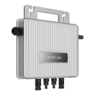Mikroinverter diellor EcoFlow Stream, 800W, Wi‑Fi Bluetooth, i argjendtë