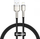 Kabllo Baseus USB-A - Lightning Cable, 0.25m, e zezë