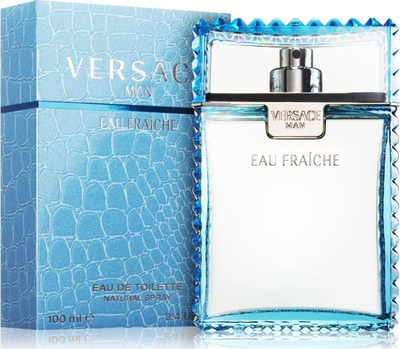Тоалетна вода Versace Man Eau Fraiche, 100 ml