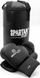 Set boksi Spartan Sport, doreza 8 oz, thes 5 kg, i zi