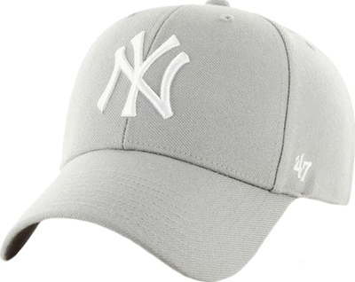 Kape bejsbolli 47 Brand MLB MVP New York Yankees, e rregullueshme, gri