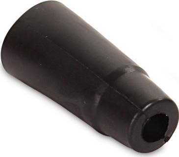 Kapak gome për F Plug TV SAT 1287, për kabllo RG6, set 2 copë, i zi