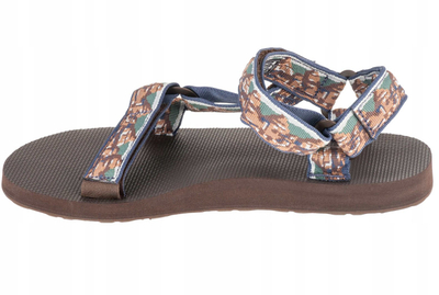 Sandale burrash Teva Original Universal M 1004006, shtresë EVA, taban gome Durabrasion, bezhë