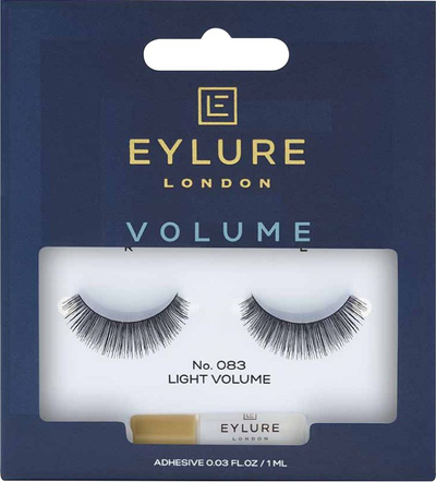 Qerpikë fallco Eylure Volume 083, Light Volume, me ngjitës