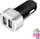 Karikues makine Crong Power, 2x USB A 2.4A, 24W, argjendtë