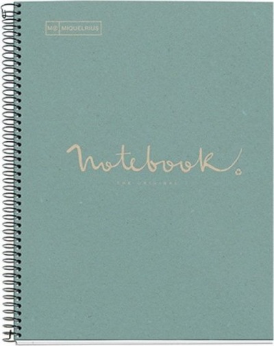 Fletore MIQUELRIUS NB-1 Emotions A4, 80 fletë, e kaltër