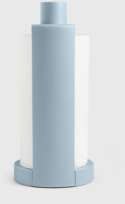 Mbajtëse rroli Blue Polypropylene, për rrotulla 23–26 cm, me bazë që s’rrëshqet, blu