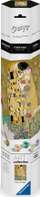 Set pikture me numra Ravensburger CreArt The Kiss, kanavacë 40x30cm, për të rritur, shumëngjyrësh