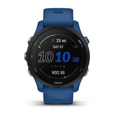 Ora sportive Garmin Forerunner 255, GPS, 46mm, blu e errët