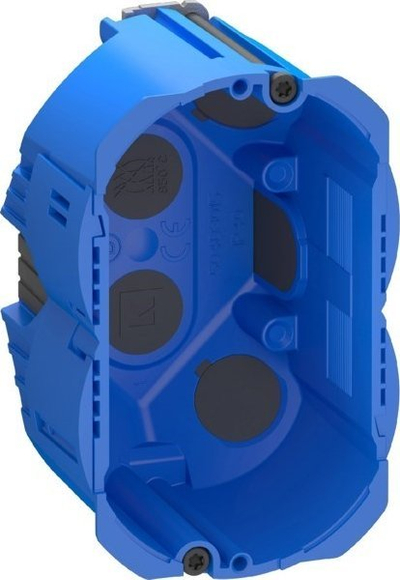 Kuti instalimi LK Fuga New FMB 1, 12 module, 49mm, blu
