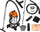 Fshesë industriale NEO Tools 04-739, 1600W, depozitë 35L, metal
