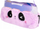 Kuti lapsash Starpak Plush Violet Bear me zinxhir, ngjyrë vjollcë