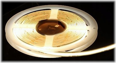 Професионална COB LED лента, 12W, 24V, 4000K, 5m