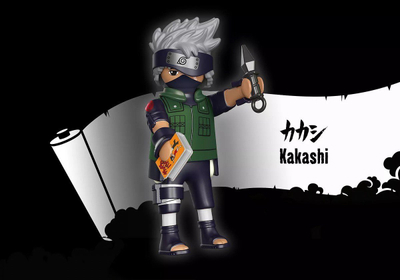Set figurina Playmobil Naruto Shippuden 71099 Kakashi, 11 pjesë, për kalamaj 5-99 vjeç, shumëngjyrëshe