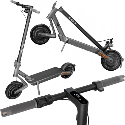 Електричен тротинет Xiaomi E-Scooter 4 Ultra Swiss Edition, мотор 500W, до 20 km/h, црн
