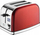 Toaster Philco PHTA 4016, 950W, 2 feta, i kuq inox