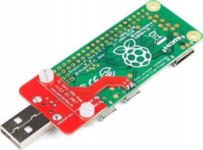 Modul zgjerues USB për Raspberry Pi Zero SparkFun KIT 14526, port USB, montim me vida, i bardhë