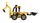 Lodër ndërtuese Lego Technic 42197 Buldozer Excavator, set konstruktiv, shumëngjyrësh