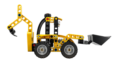 Lodër ndërtuese Lego Technic 42197 Buldozer Excavator, set konstruktiv, shumëngjyrësh