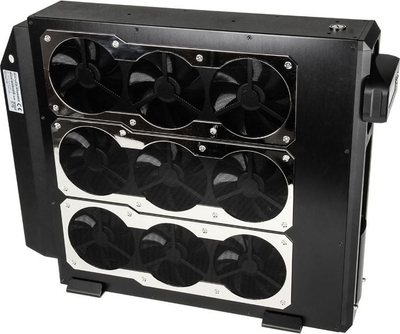 Sistem ftohës uji Koolance ERM-3K3UC, radiator 120mm, montim rack 3U, i zi