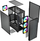 Kuti PC Logic Concept Dart Pro, MIDI, 4x ARGB, e zezë