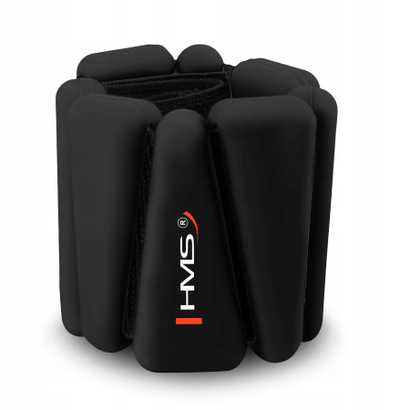 Pesha për kyçe HMS SNK01, 0.5 kg, silikon, e zezë