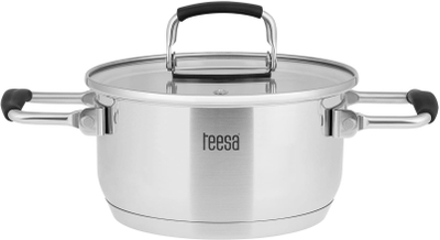 Сет тенџериња Тееса Cook Prime, 6 парчиња, челик инокс, индукција
