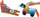 Set loje Hot Wheels Monster Trucks 5 Alarm Rescue, Color Shifters, me 1 monster truck dhe 2 makina, shumëngjyrësh
