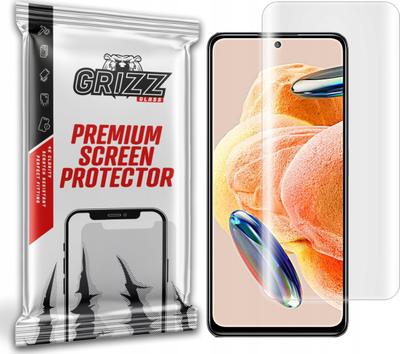 Mbrojtës ekrani GrizzGlass Hydrofilm për Xiaomi Redmi Note 12 Pro 4G, hydrogel, transparent