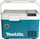 Frigorifer portativ Makita CW003G, 7L, 40V XGT pa kabllo, blu e bardhë